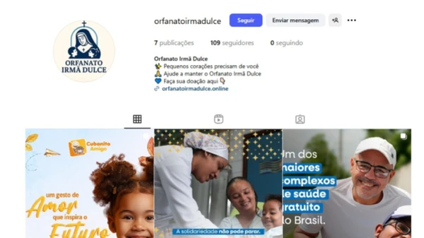 Perfil fake atrbuído