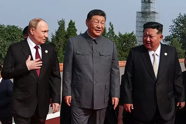 Putin, Xin e Kim Jong-un