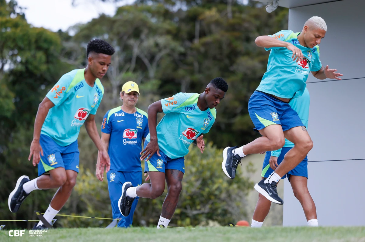Seleção treinou na Granja Comary por Rafael Ribeiro/CBF