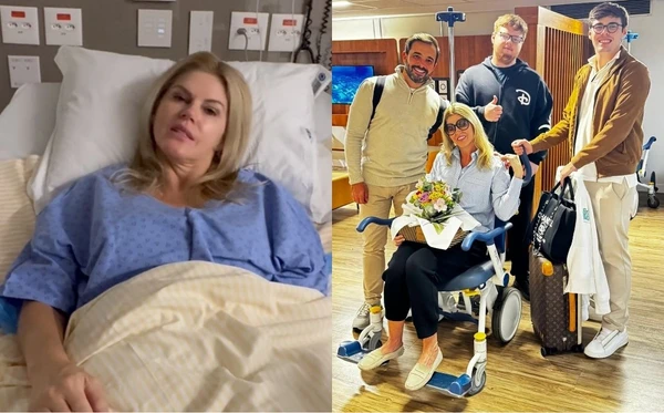 Val Marchiori se submeteu a uma cirurgia para tratar um câncer de mama