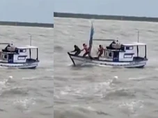 Imagem - Pescadores são resgatados após cinco dias à deriva na Bahia