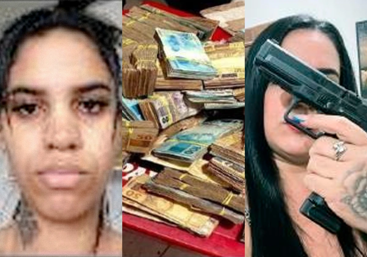 A traficante Hayanna é filha da líder da 'Tropa da Juba', filiada ao CV