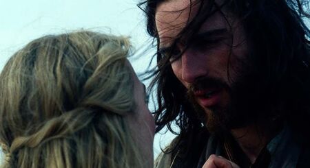 Margot Robbie e Jacob Elordi em cartaz de 'O morro dos ventos uivantes'  por Divulgação