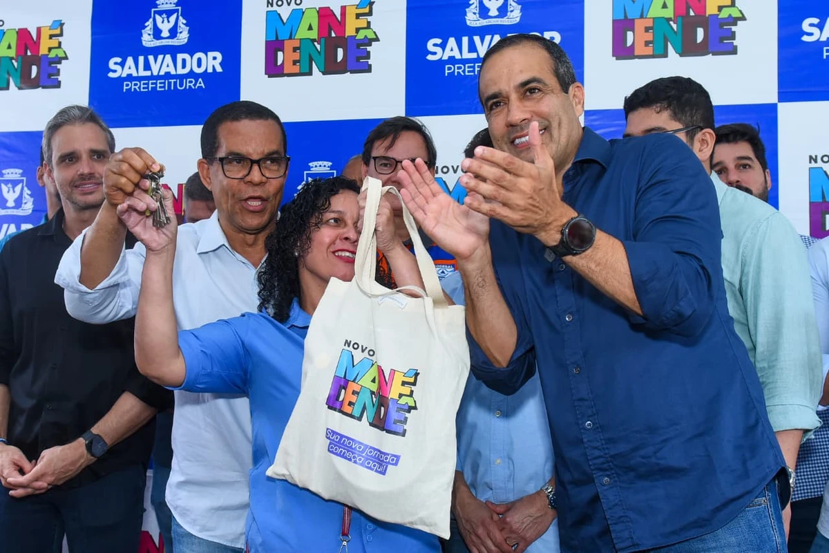 Moradias foram entregues no Novo Mané Dendê por Jefferson Peixoto/ Secom PMS