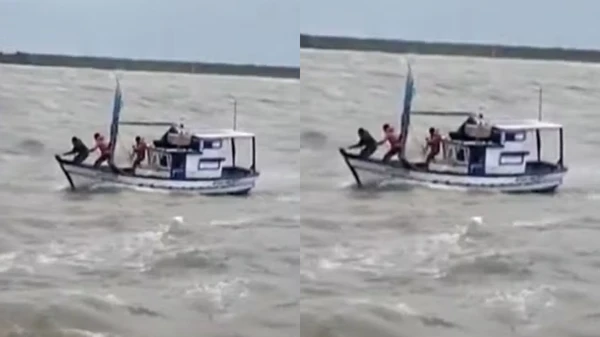 Pescadores ficam à deriva no litoral sul da Bahia