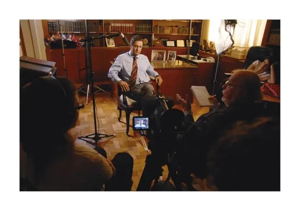 Aécio Neves no documentário “Tancredo, a Travessia”, de Silvio Tendler por Divulgação