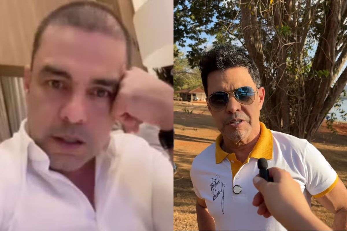 Cantor Zezé Di Camargo por Reprodução | Redes Sociais