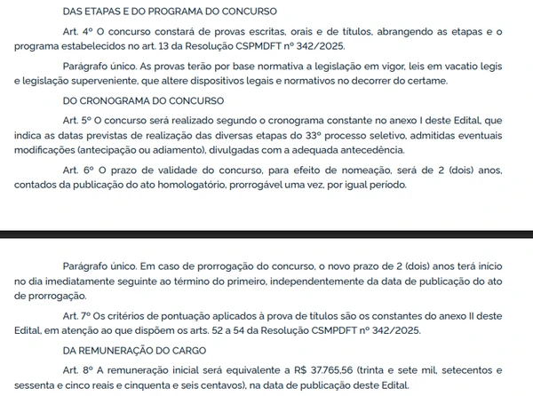 Edital MPDFT por Reprodução