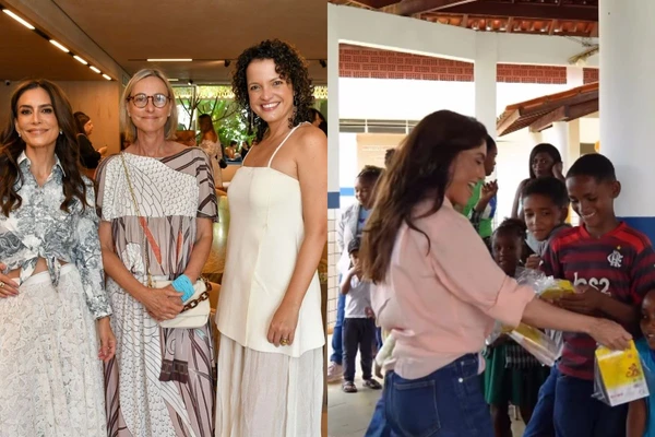 Evento de Ticiana e designer Tatiana Amorim
