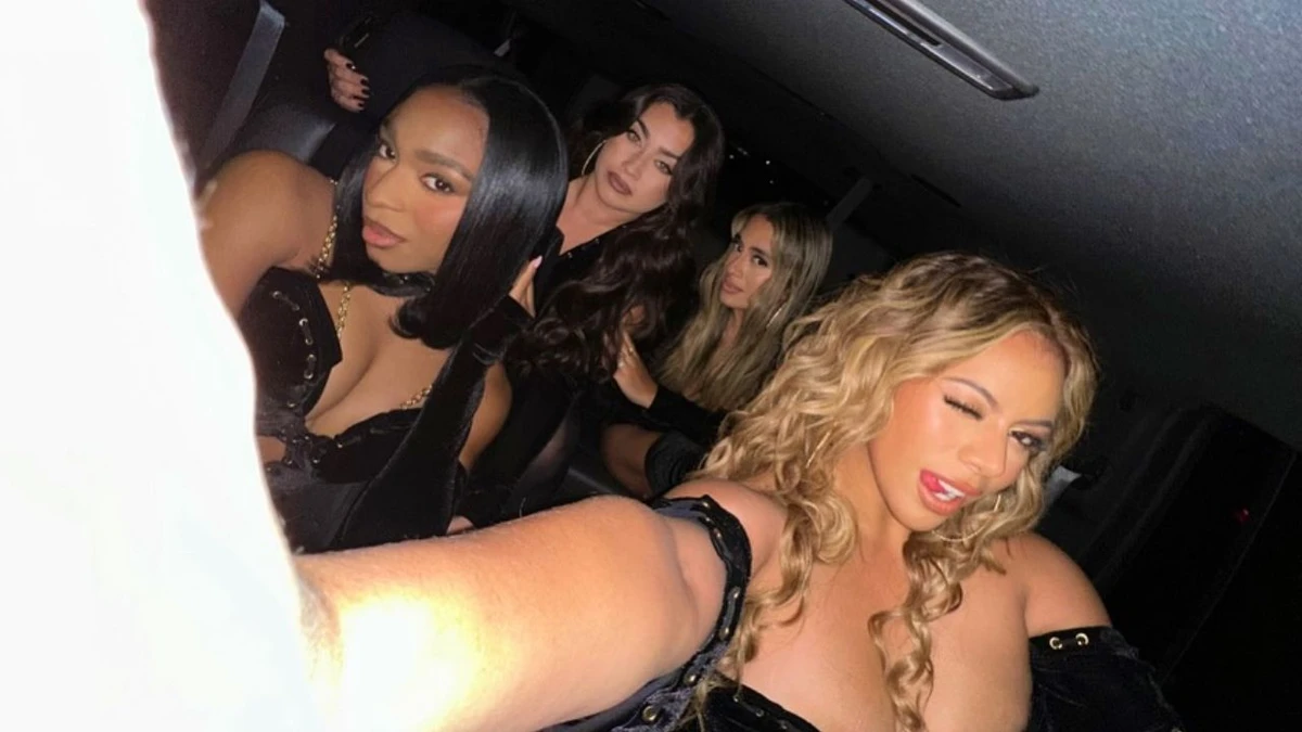 Integrantes do Fifth Harmony reunidas para o show dos Jonas Brothers  por Reprodução/Instagram