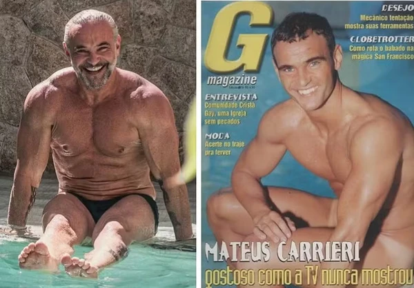Mateus Carrieri foi o primeiro a posar nu na 'G Magazine' por Reprodução