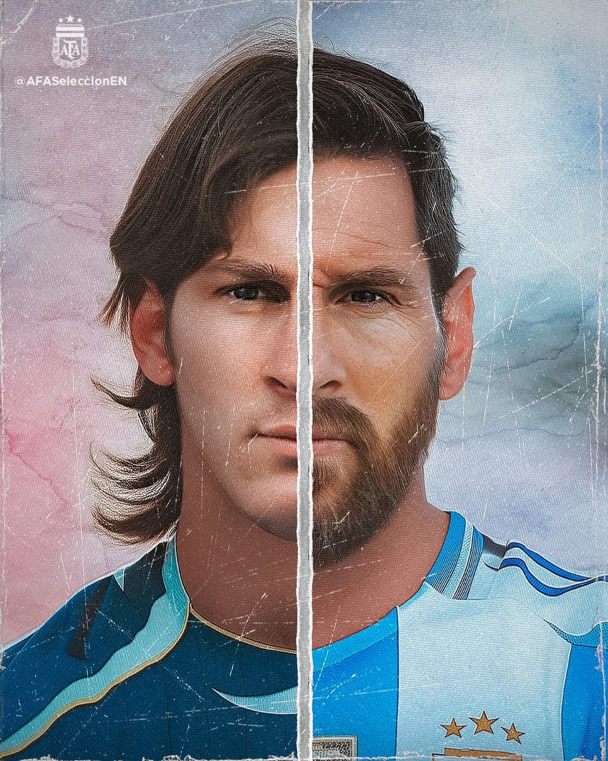 Messi se despede da seleção argentina por AFA