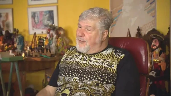O documentarista Silvio Tendler  por Reprodução/TV Globo