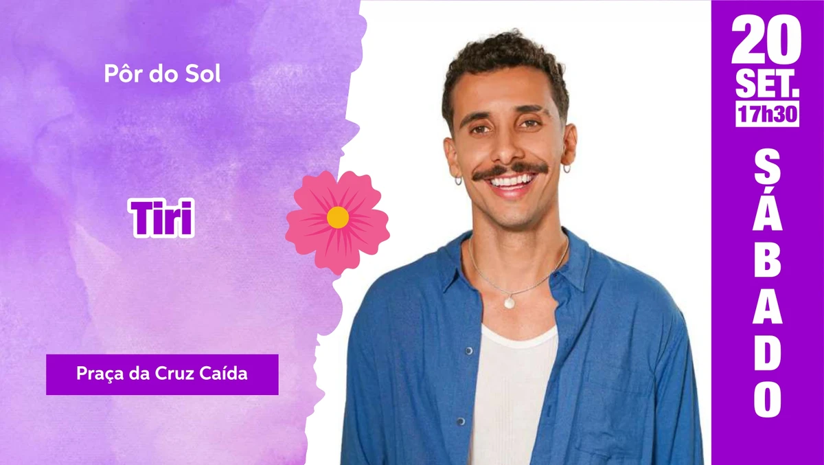 Programação do Festival da Primavera 2025 por Divulgação