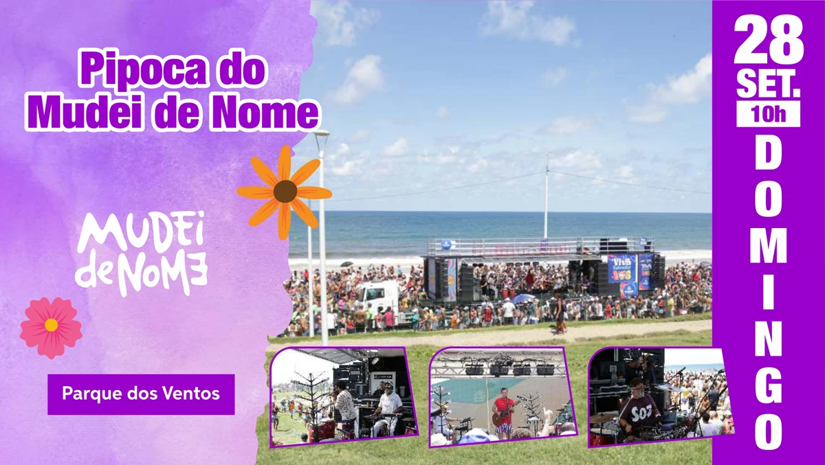 Programação do Festival da Primavera 2025 por Divulgação