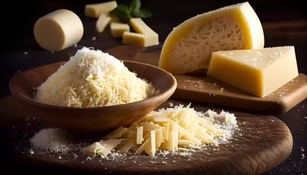 Queijo parmesão ralado  por Reprodução