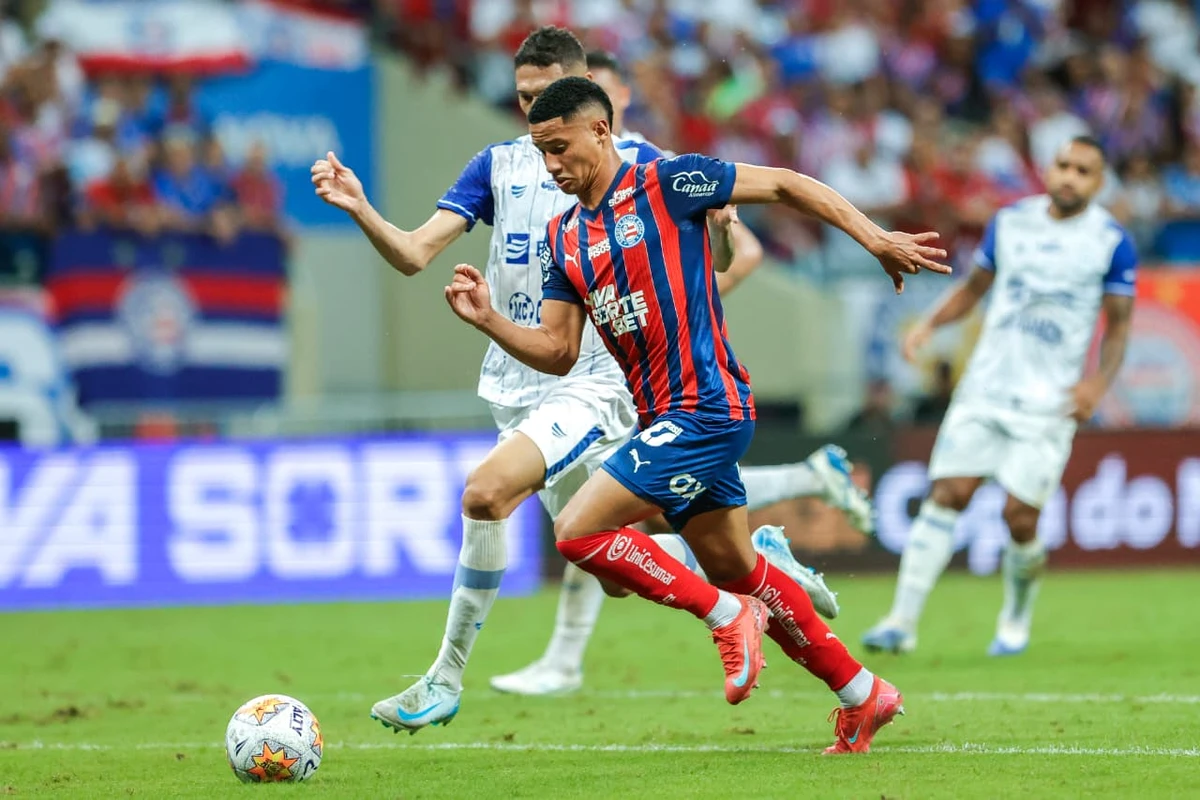 Bahia saiu na frente no jogo final da Copa do Nordeste