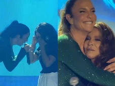 Imagem - Silvana Aquino, do Calcinha Preta, chora ao cantar com Ivete Sangalo em festival; assista