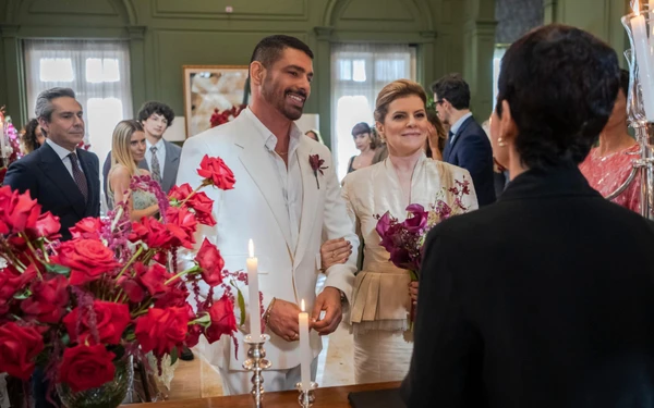 Casamento de César e Odete Roitman por Divulgaão/Globo