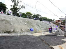 Imagem - Nova contenção de encosta de R$ 1,2 milhão em Granjas Rurais reduz risco de deslizamento