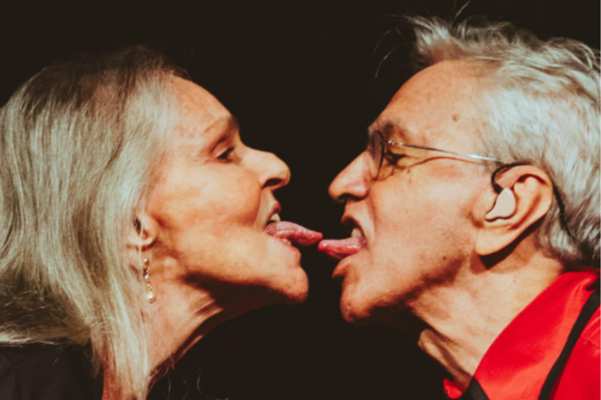Caetano Veloso e Ângela Ro Ro por Reprodução / Instagram