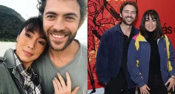 Danni Suzuki e Fernando Roncato em 2017 e em 2025 por Reprodução/Instagram