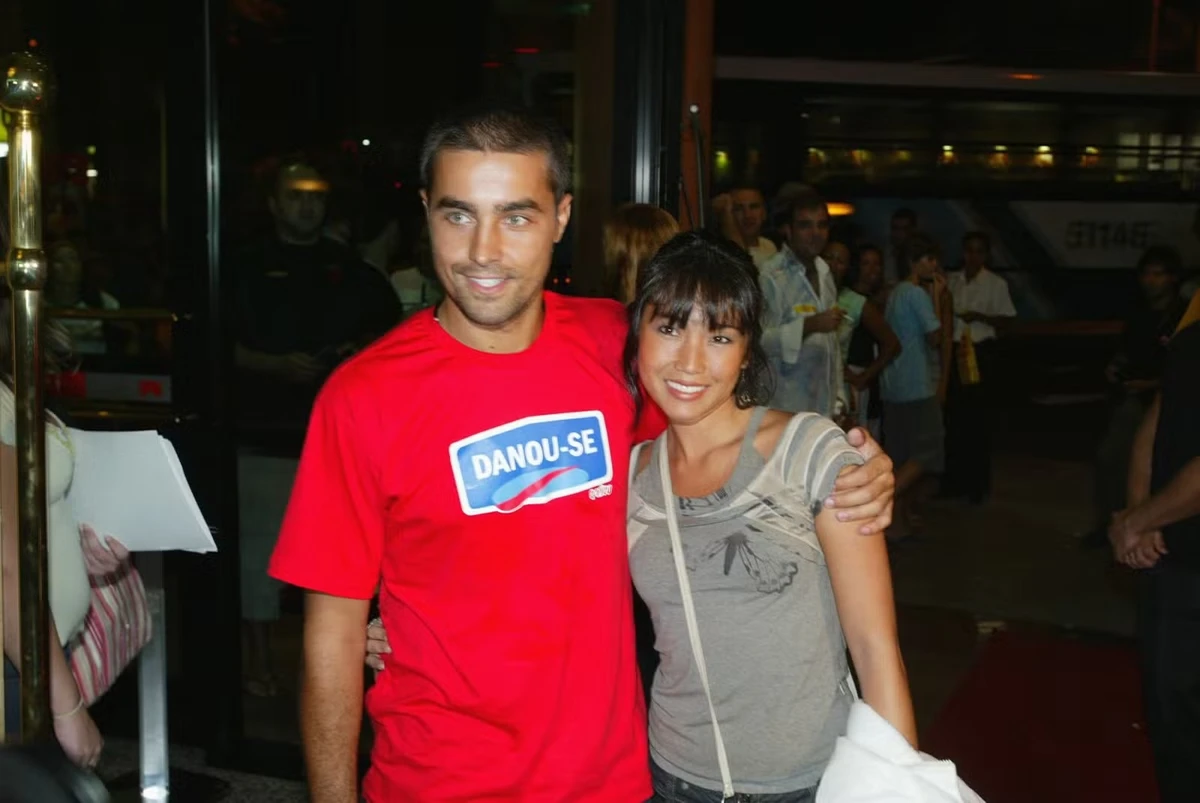 Danni Suzuki e Ricardo Pereira namoraram em 2005  por Reprodução/Arquivo 