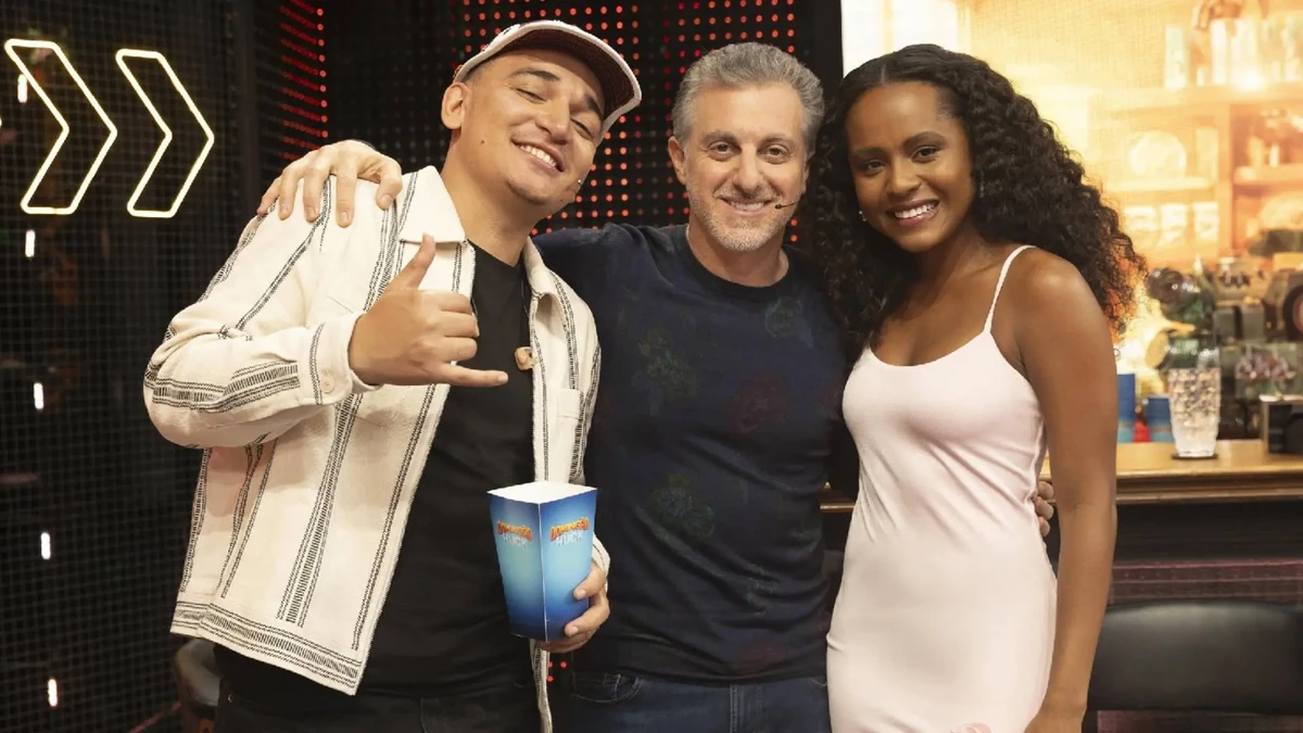 Domingão com Huck por Reprodução/TV Globo