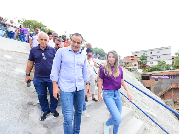 Encosta foi entregue pelo prefeito Bruno Reis por Valter Pontes/ Secom PMS