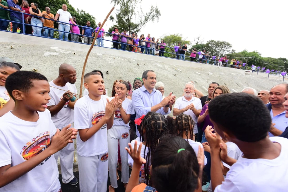 Encosta foi entregue pelo prefeito Bruno Reis por Valter Pontes/ Secom PMS