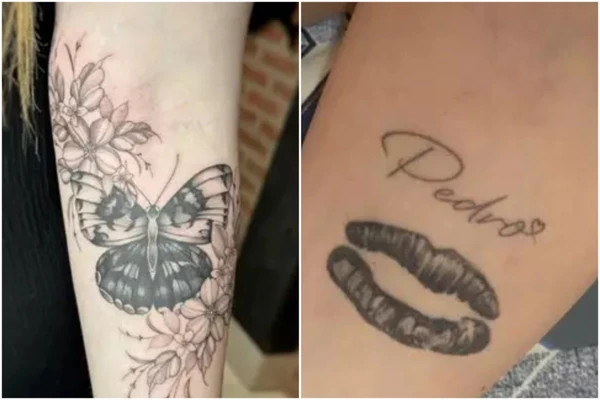 Samira cobriu tatuagem por REprodução