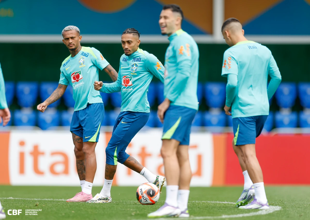 Último treino da Seleção antes da partida contra a Bolívia  por RAFAEL RIBEIRO/CBF