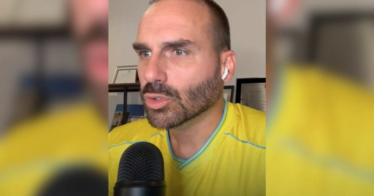 Imagem - Eduardo Bolsonaro ameaça família de Moraes: 'Vou atrás de cada um de vocês'