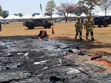 Imagem - Suspeito é detido após queimar dez banheiros químicos na Esplanada, no DF