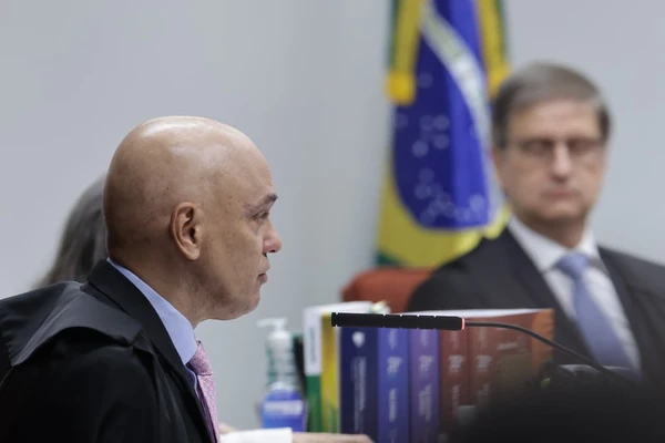 Alexandre de Moraes abre com seu voto por Rosinei Coutinho/STF