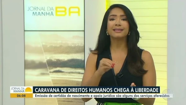 Camila Oliveira por Reprodução / TV Bahia