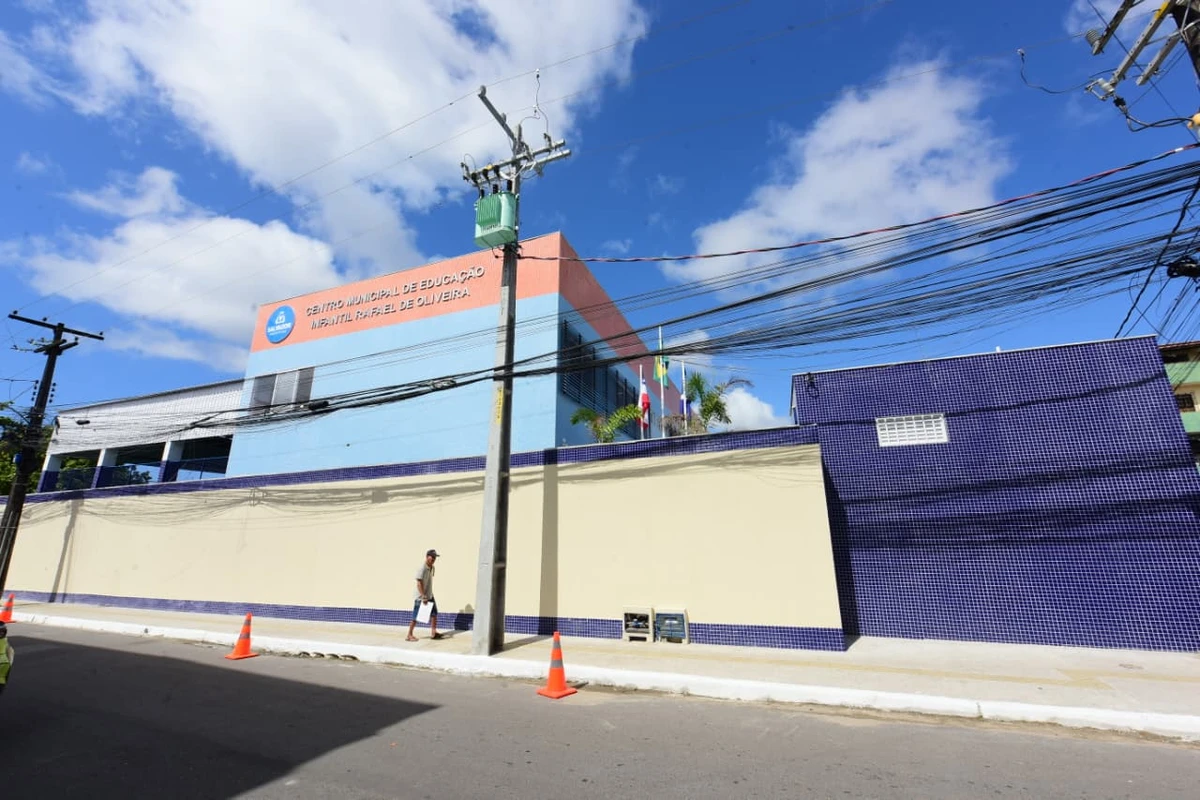 Centro Municipal de Educação Infantil (Cmei) Rafael Oliveira, em Cajazeiras VIII