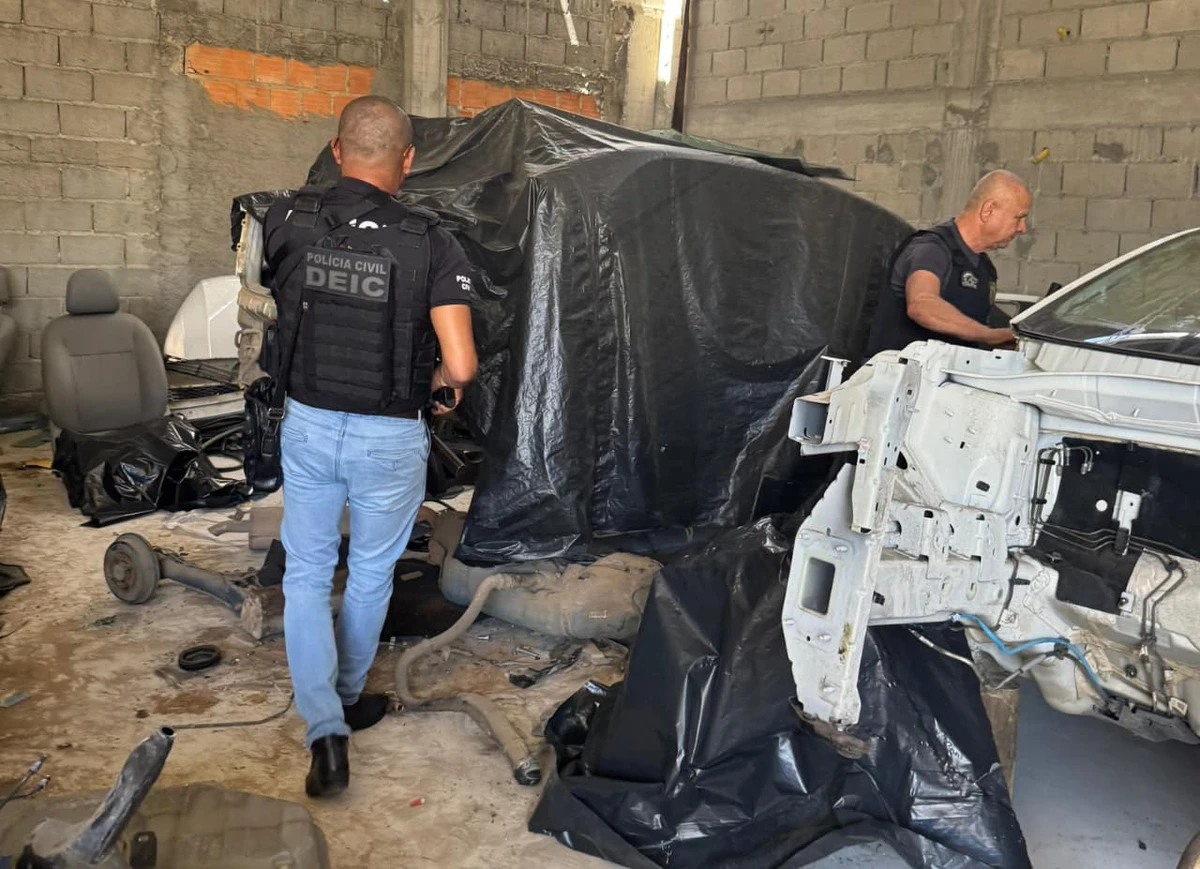 Desmanche localizado em Eunápolis por Polícia Civil