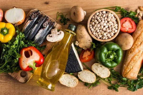 Dieta mediterrânea por Reprodução