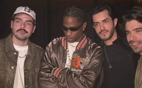 Festa promovida por João Silva teve apresentação de  Travis Scott