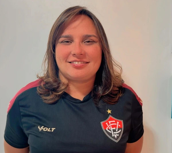 Maíra Ruas, psicóloga do Esporte Clube Vitória