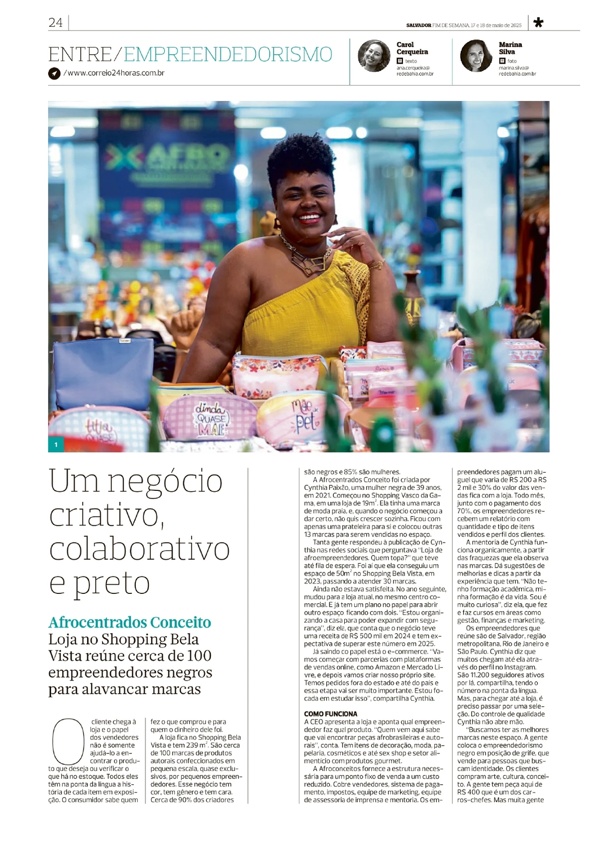 "Um negócio Criativo, colaborativo e preto" por Reprodução