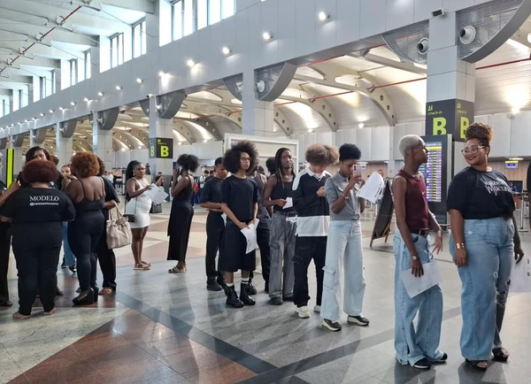 Primeira seletiva do Afro Fashion Day 2025 por Larissa Almeida/CORREIO