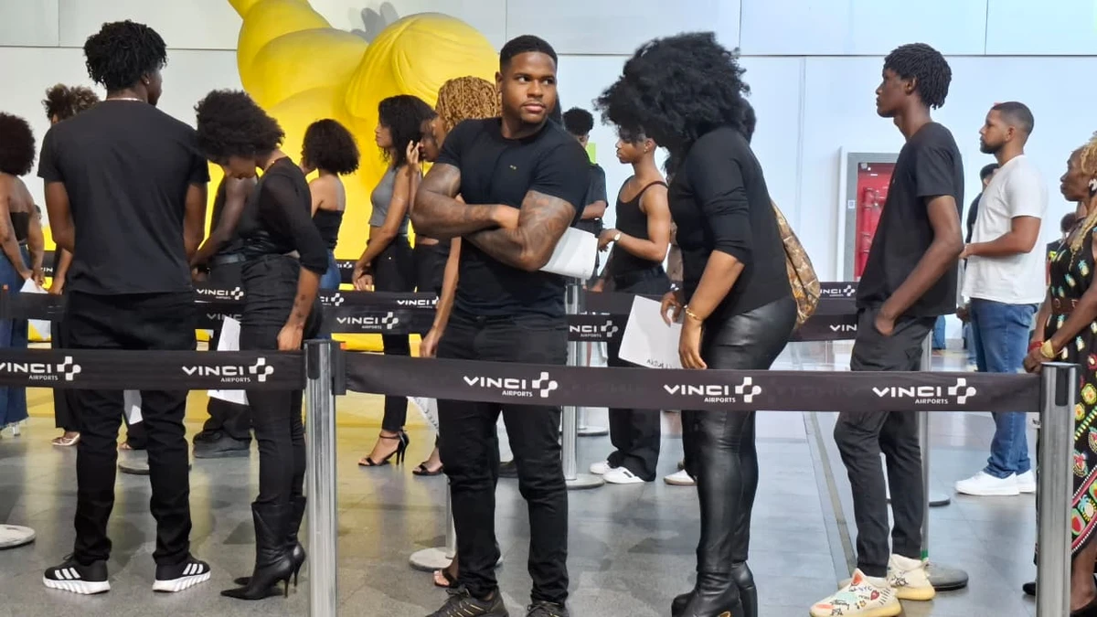 Primeira seletiva do Afro Fashion Day 2025 por Larissa Almeida/CORREIO