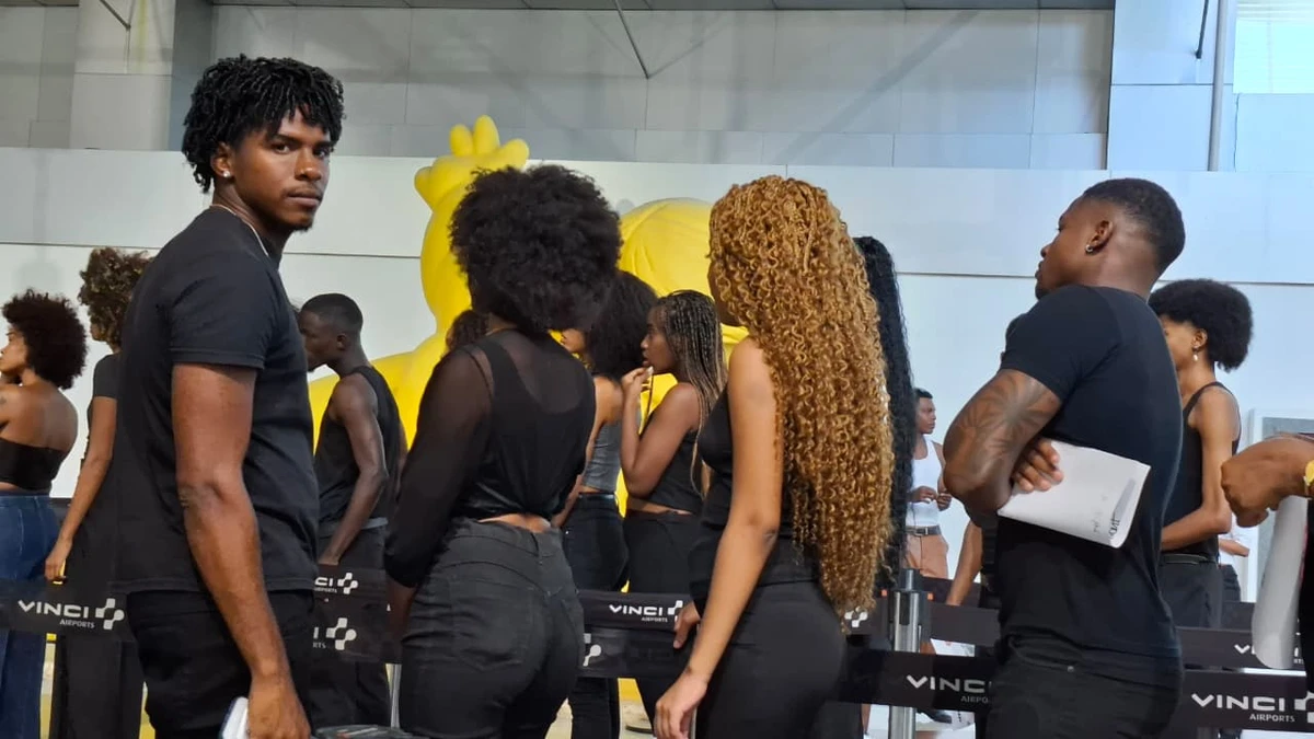 Primeira seletiva do Afro Fashion Day 2025 por Larissa Almeida/CORREIO