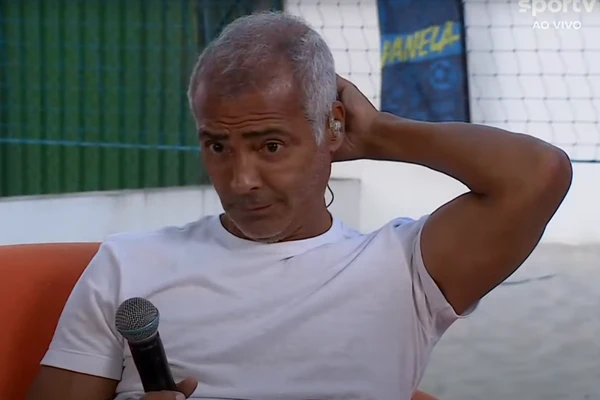 Romário em no programa Panela