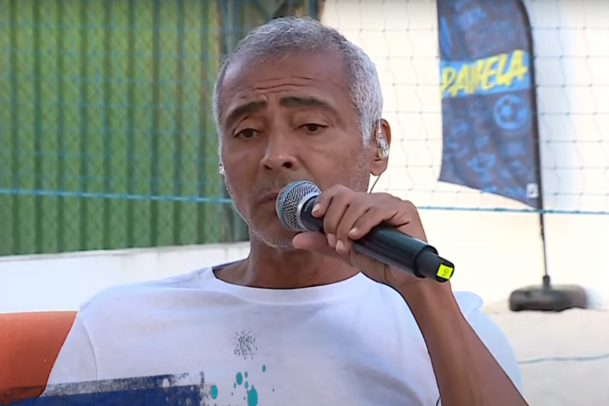 Romário no programa Panela por Reprodução/Youtube