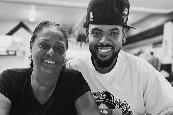 Filho de Péricles, Lucas Morato e a mãe Dona Meire