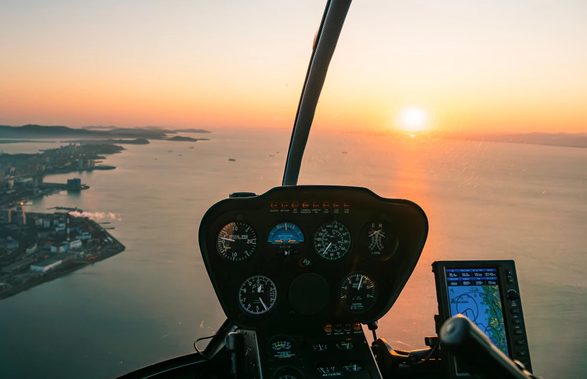 Helicóptero estará disponível pelo Uber