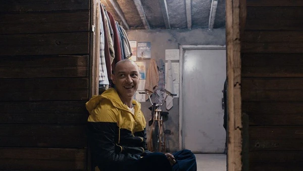 James McAvoy em Fragmentado (2016) por Reprodução